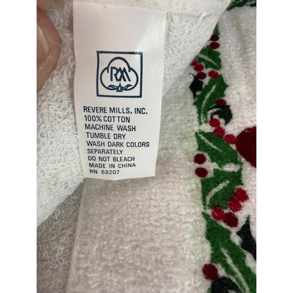 VTG‎ Christmas Kitchen Towel Pot Holder Set Holiday Festive Decor 5 Piece